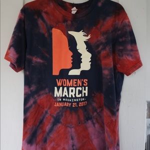 Custom Tie Dye Women’s March Tee